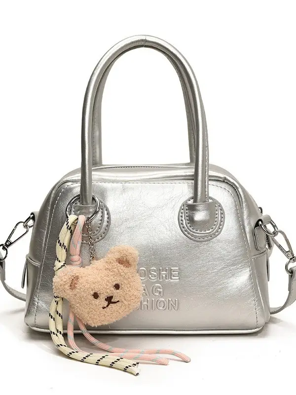 Silver Shoulder Crossbody Bag for Women Spring Summer 2025 - Image 13