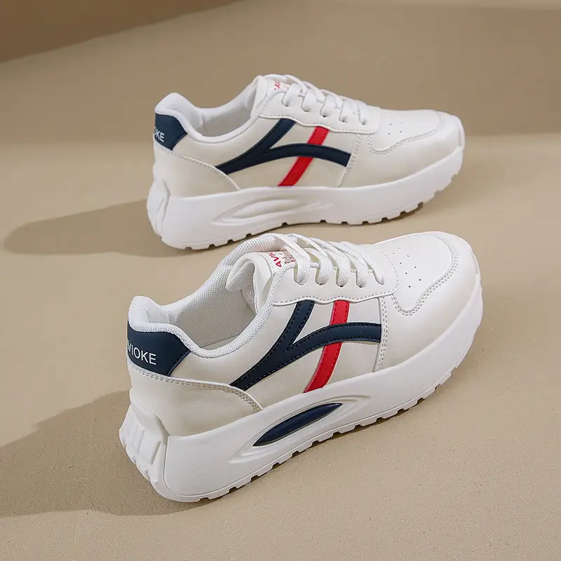 Women's White Grey Retro Training Shoes 2025 - Image 5