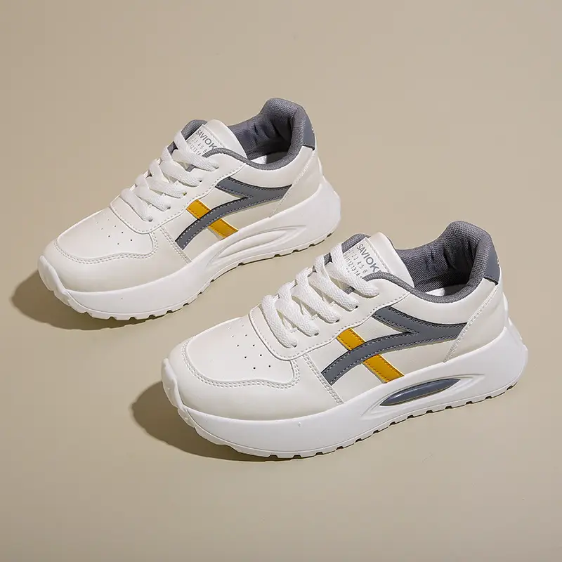 Women's White Grey Retro Training Shoes 2025 - Image 7