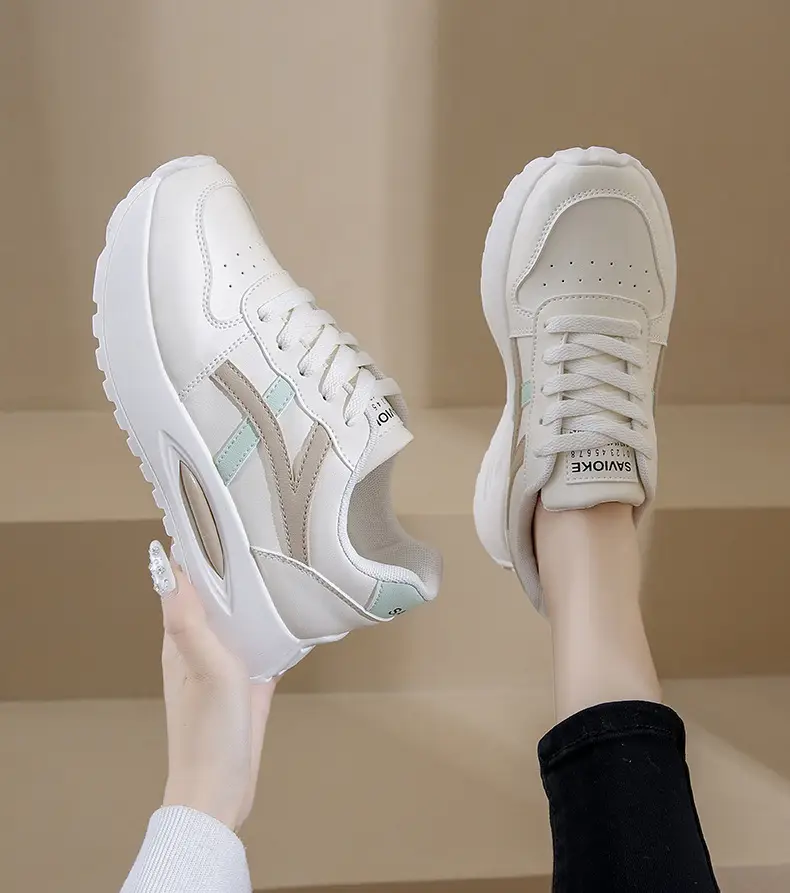 Women's White Grey Retro Training Shoes 2025 — feature 37