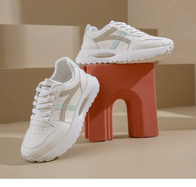 Women's White Grey Retro Training Shoes 2025 — feature 46