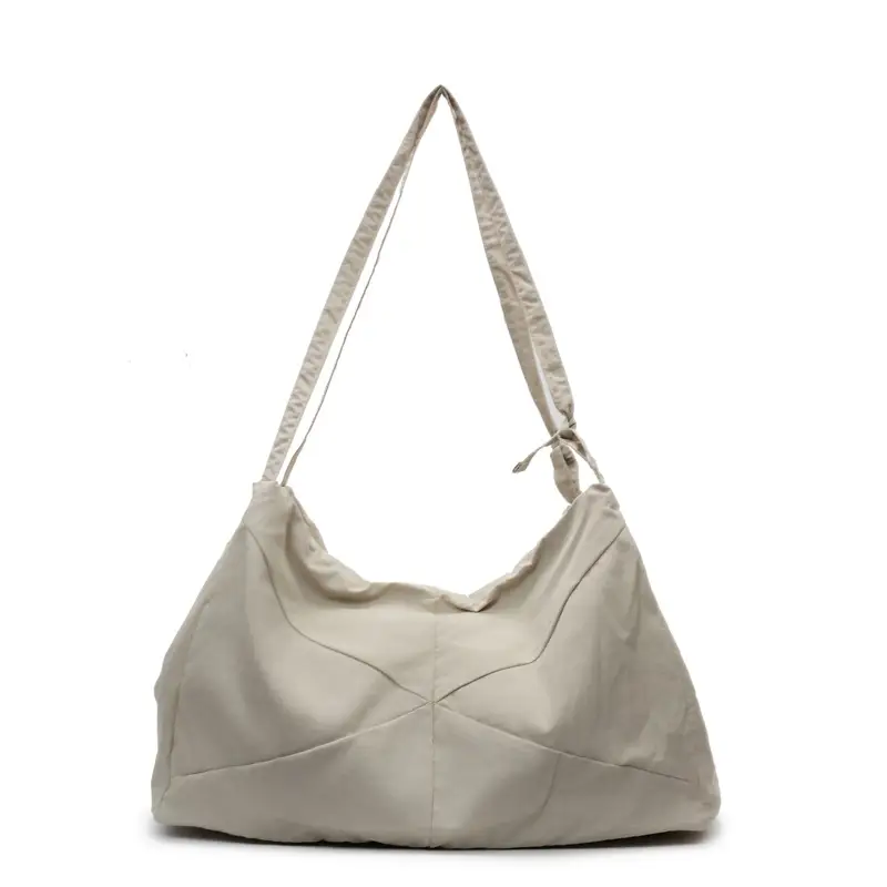 Blue Nylon Tote Bag for Women, Large Capacity, Casual Commute - Image 2