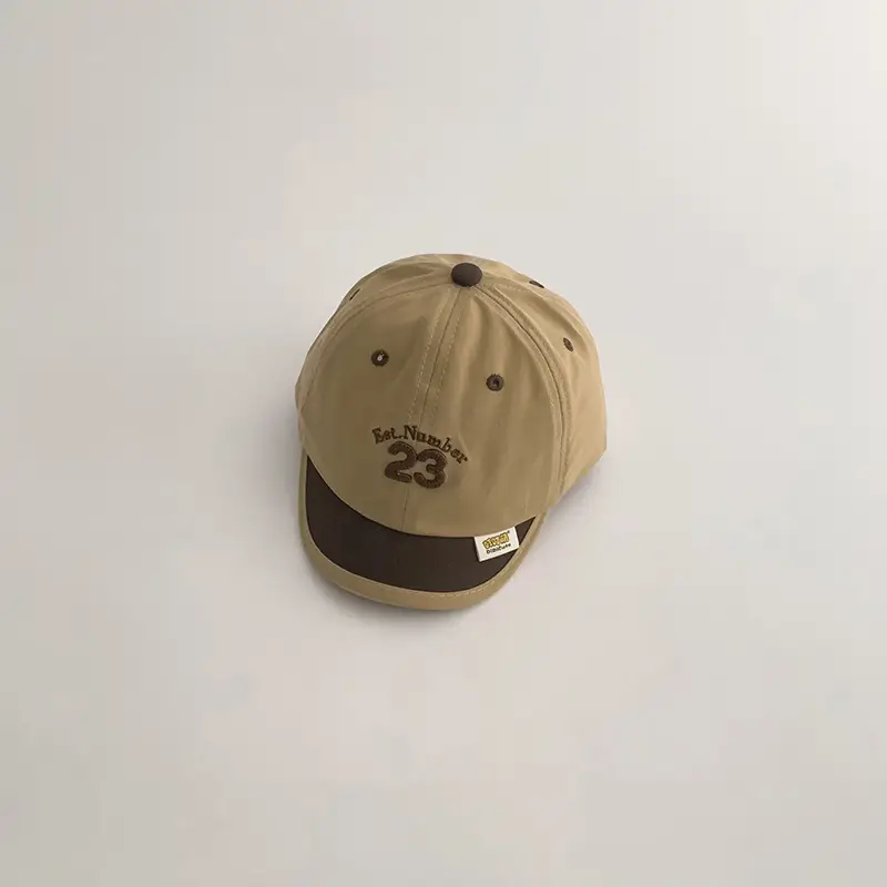 Blue Fila Kids Baseball Cap with Short Brim - Image 2