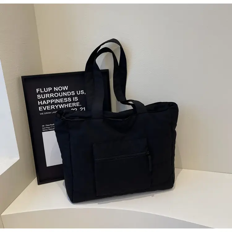 Navy Blue Large Capacity Shoulder Bag for Women — feature 27