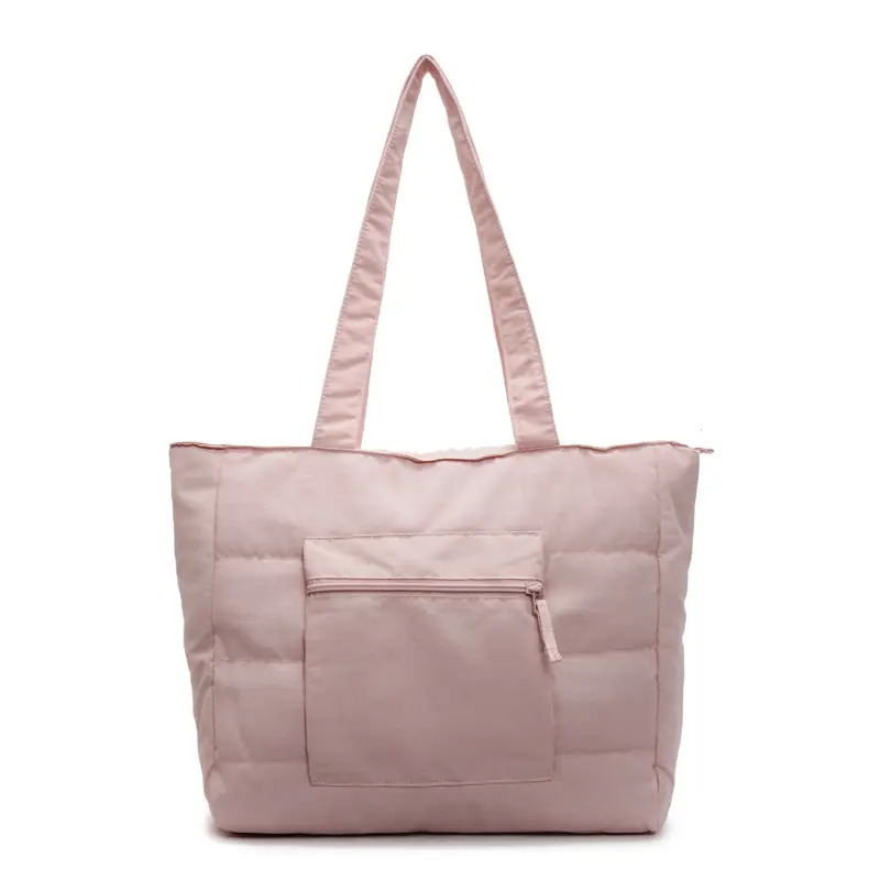 Navy Blue Large Capacity Shoulder Bag for Women - Image 4