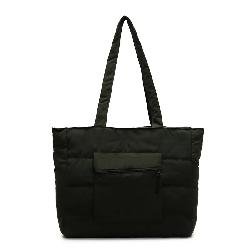 Navy Blue Large Capacity Shoulder Bag for Women - Image 5