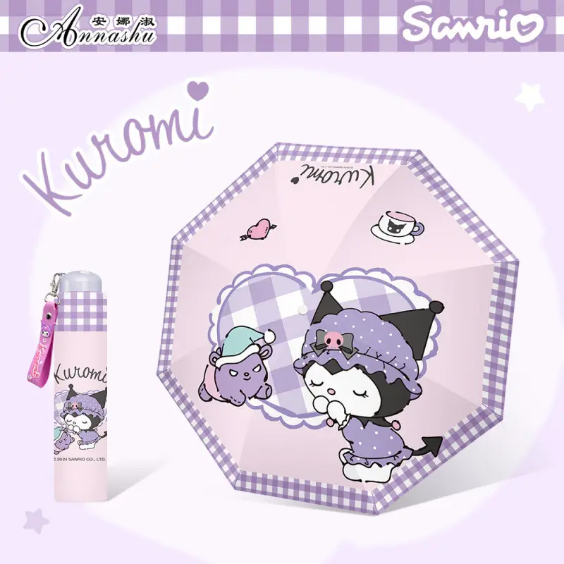 Portable Cartoon Sunscreen & Umbrella Set for Kids - Image 3