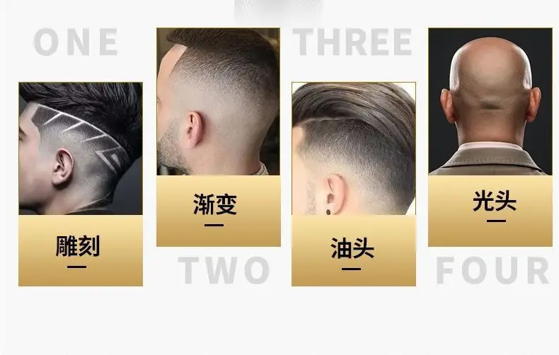 Electric Hair Clipper with 5 Blades & USB Charging — feature 26