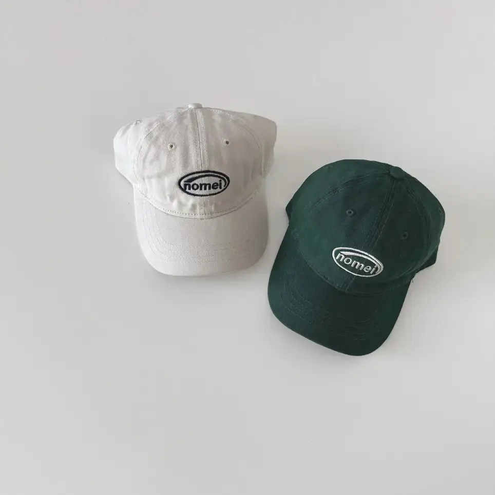 Kids Blue Baseball Cap with Letter Embroidery - Image 13