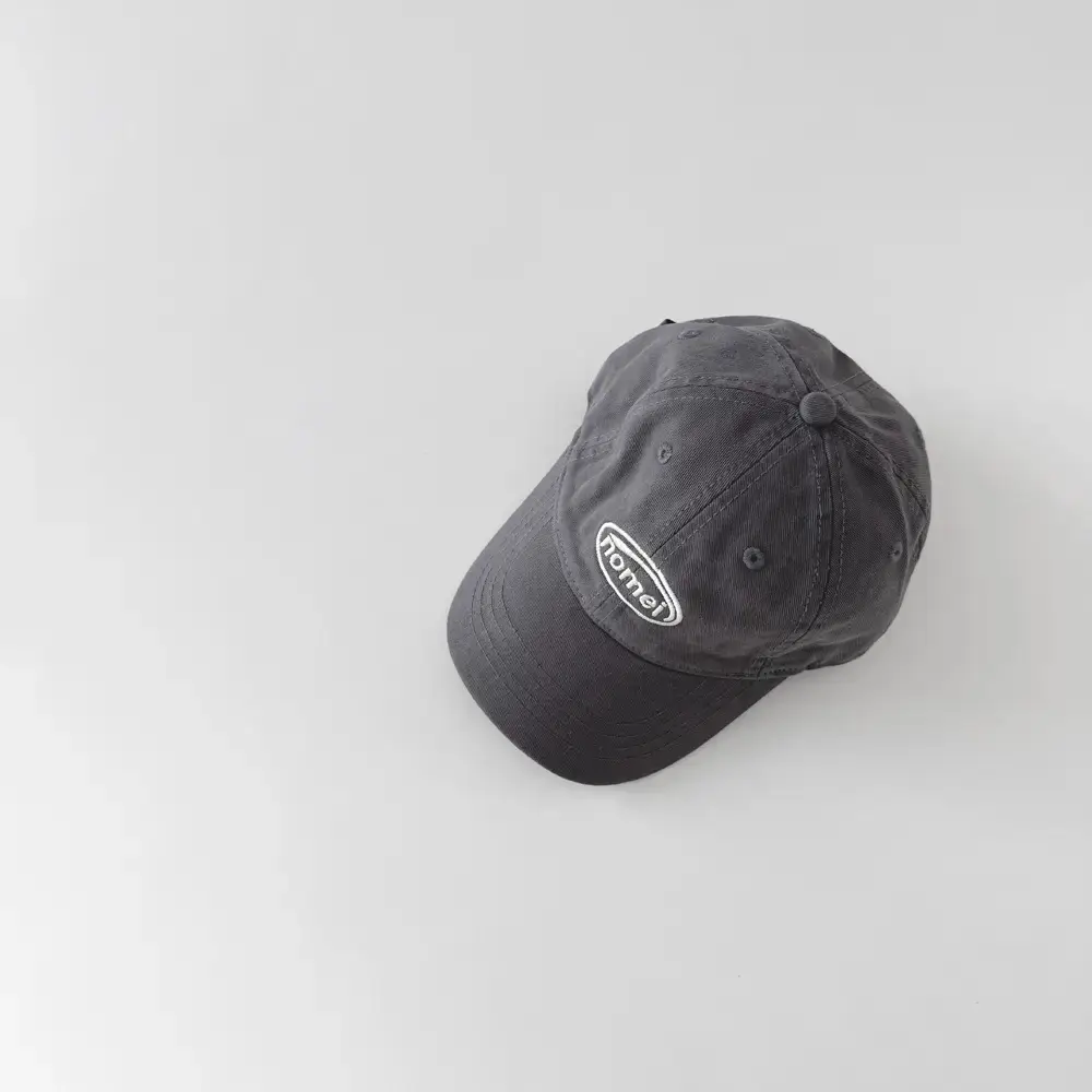 Kids Blue Baseball Cap with Letter Embroidery - Image 6