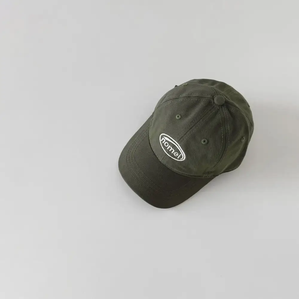 Kids Blue Baseball Cap with Letter Embroidery - Image 8