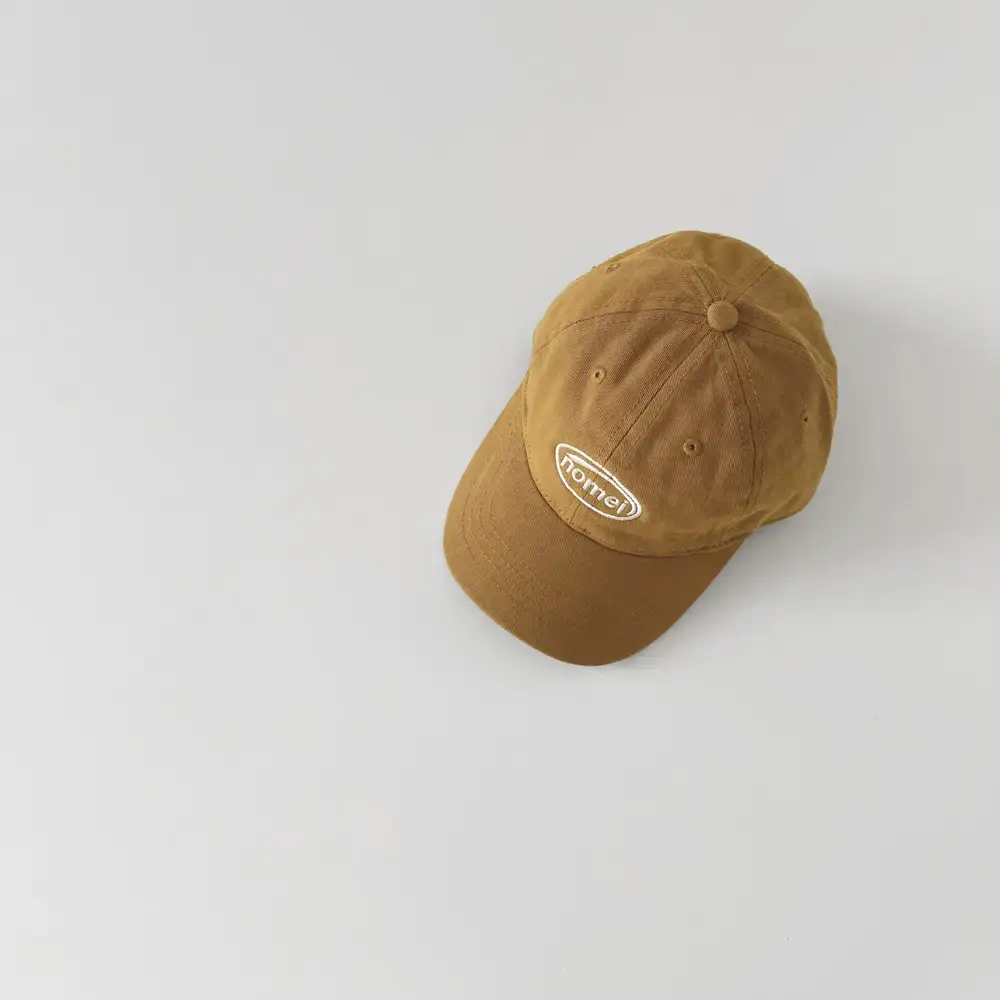 Kids Blue Baseball Cap with Letter Embroidery - Image 9