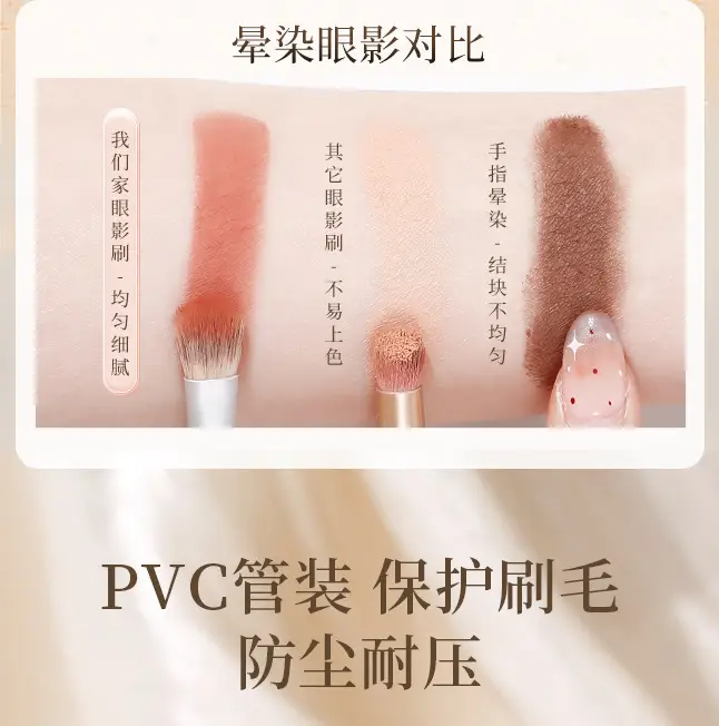 xixi Eye Makeup Brush 3 Pack Outline Easy Sizzle Skin Novice — feature 8
