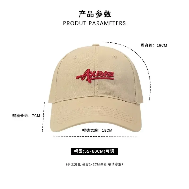 Women Korean Letter Cap Navy Baseball — feature 3