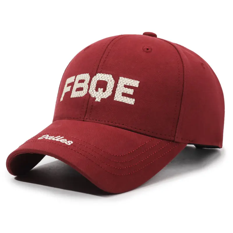 Men's Black Embroidered FBQE Cap - Image 6