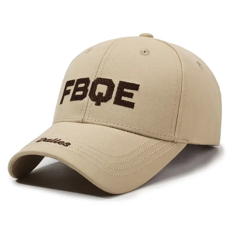 Men's Black Embroidered FBQE Cap - Image 8