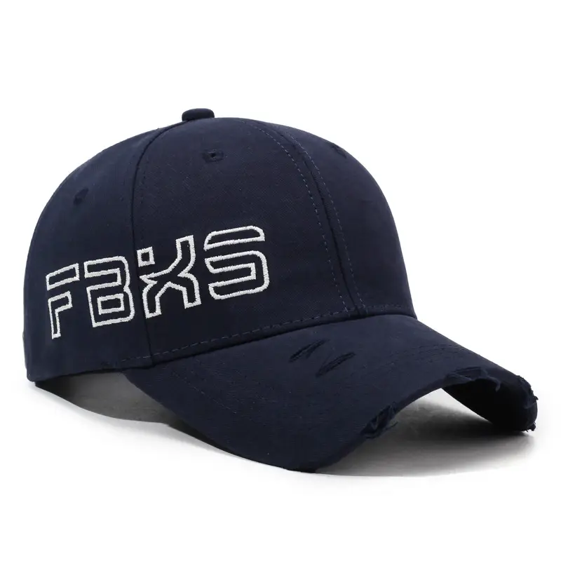 Men's Navy Blue FBKS Embroidered Cap - Image 5