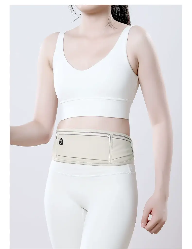 Gray Invisible Waist Belt Sports Fitness Bag for Men Women — feature 15
