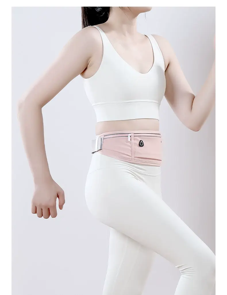 Gray Invisible Waist Belt Sports Fitness Bag for Men Women — feature 17