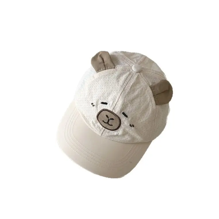 Autumn Winter Bear Sun Hat for Kids - Image 6