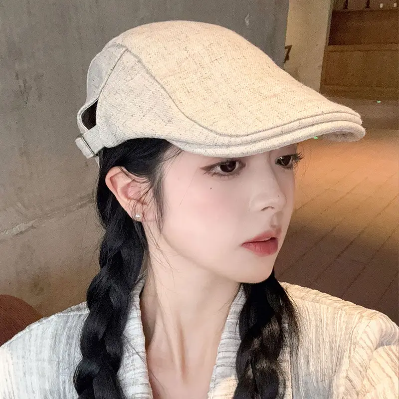 Japanese Literary Retro Black Progressive Cap for Kids - Image 4