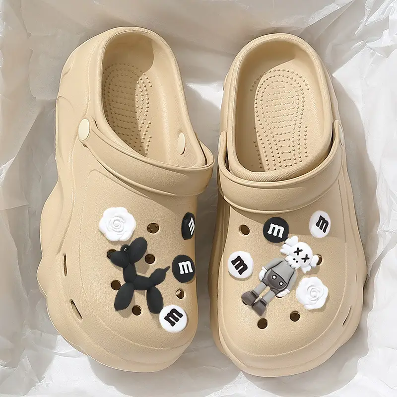 Beach Clogs for Women, New Summer Eva Thick-Soled Half-Pack Internet Celebrity Beach Sandals for Women, Wholesale - Image 11