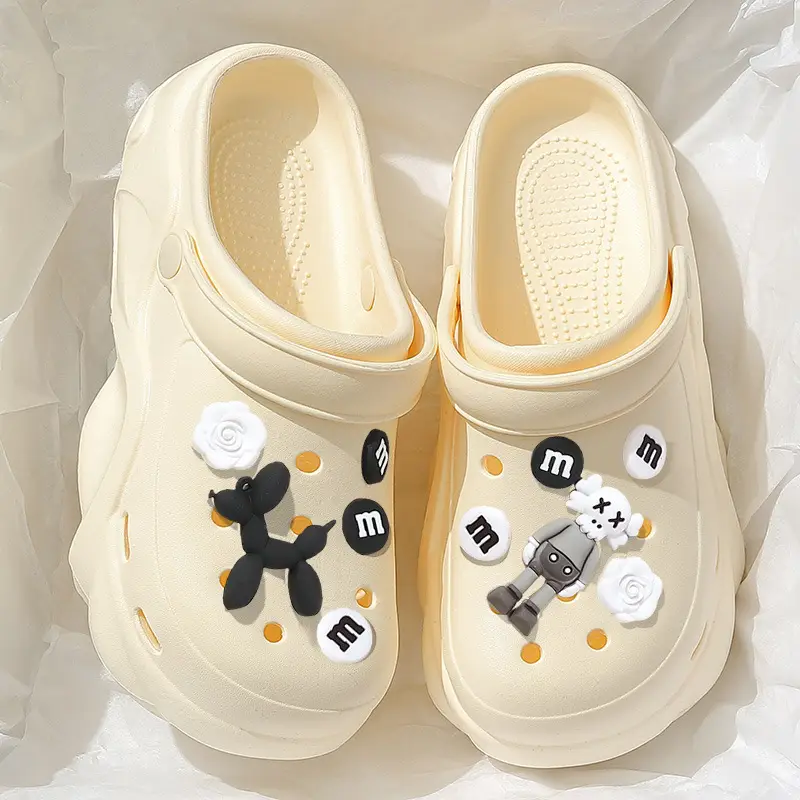 Beach Clogs for Women, New Summer Eva Thick-Soled Half-Pack Internet Celebrity Beach Sandals for Women, Wholesale - Image 12