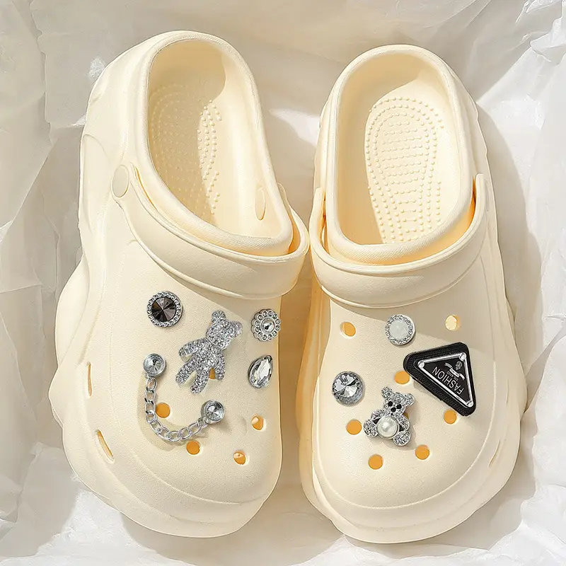 Beach Clogs for Women, New Summer Eva Thick-Soled Half-Pack Internet Celebrity Beach Sandals for Women, Wholesale - Image 15