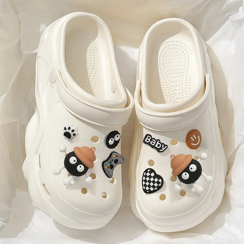 Beach Clogs for Women, New Summer Eva Thick-Soled Half-Pack Internet Celebrity Beach Sandals for Women, Wholesale - Image 21