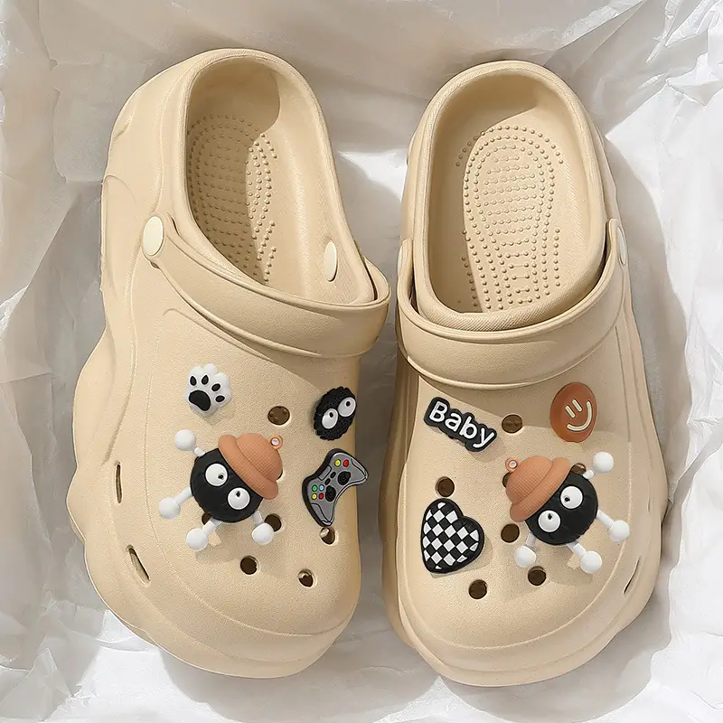 Beach Clogs for Women, New Summer Eva Thick-Soled Half-Pack Internet Celebrity Beach Sandals for Women, Wholesale - Image 23