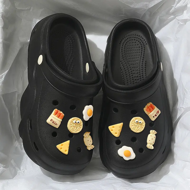 Beach Clogs for Women, New Summer Eva Thick-Soled Half-Pack Internet Celebrity Beach Sandals for Women, Wholesale - Image 4