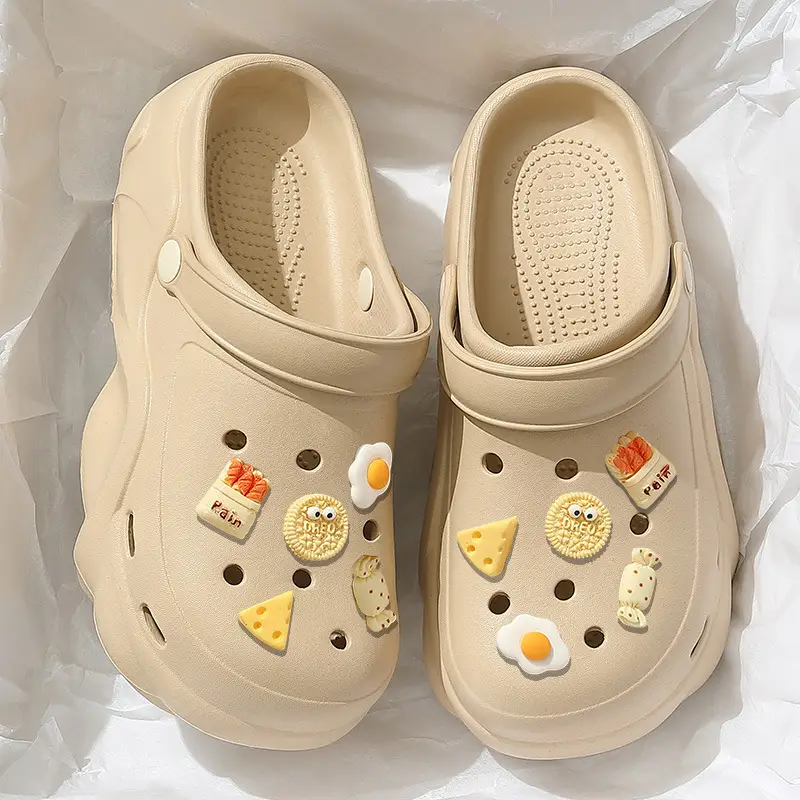 Beach Clogs for Women, New Summer Eva Thick-Soled Half-Pack Internet Celebrity Beach Sandals for Women, Wholesale - Image 5