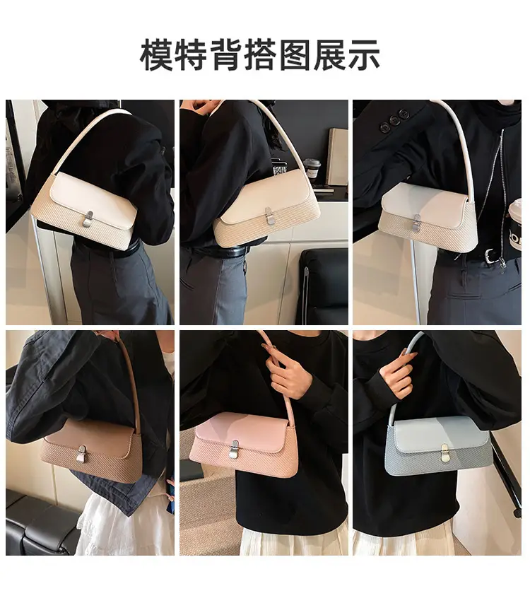 Retro White Shoulder Bag for Women 2025 — feature 4