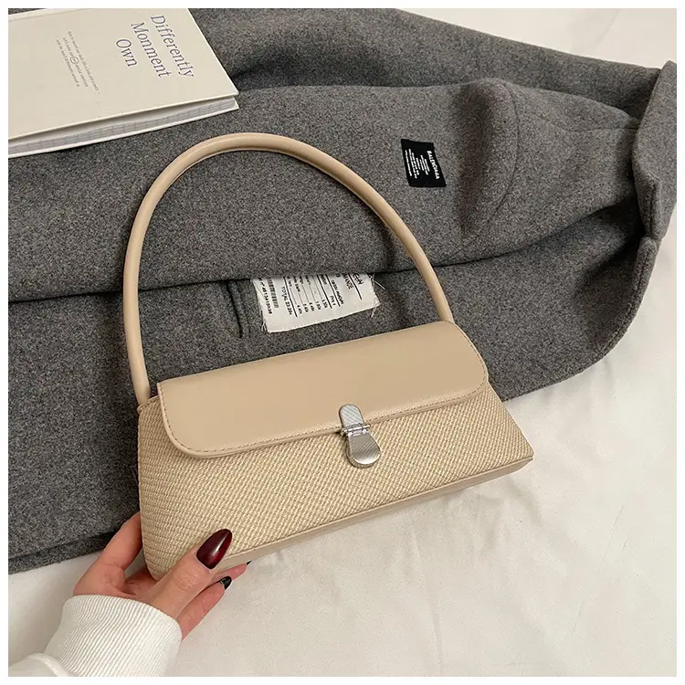 Retro White Shoulder Bag for Women 2025 - Image 2