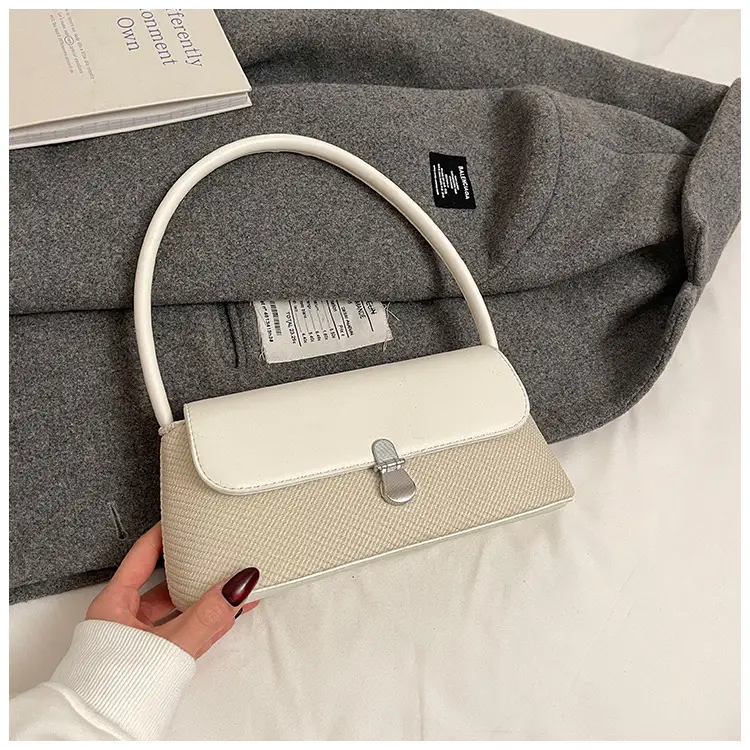 Retro White Shoulder Bag for Women 2025 - Image 8