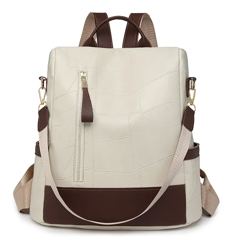 2025 Women's Black Quilted Shoulder Backpack - Image 2