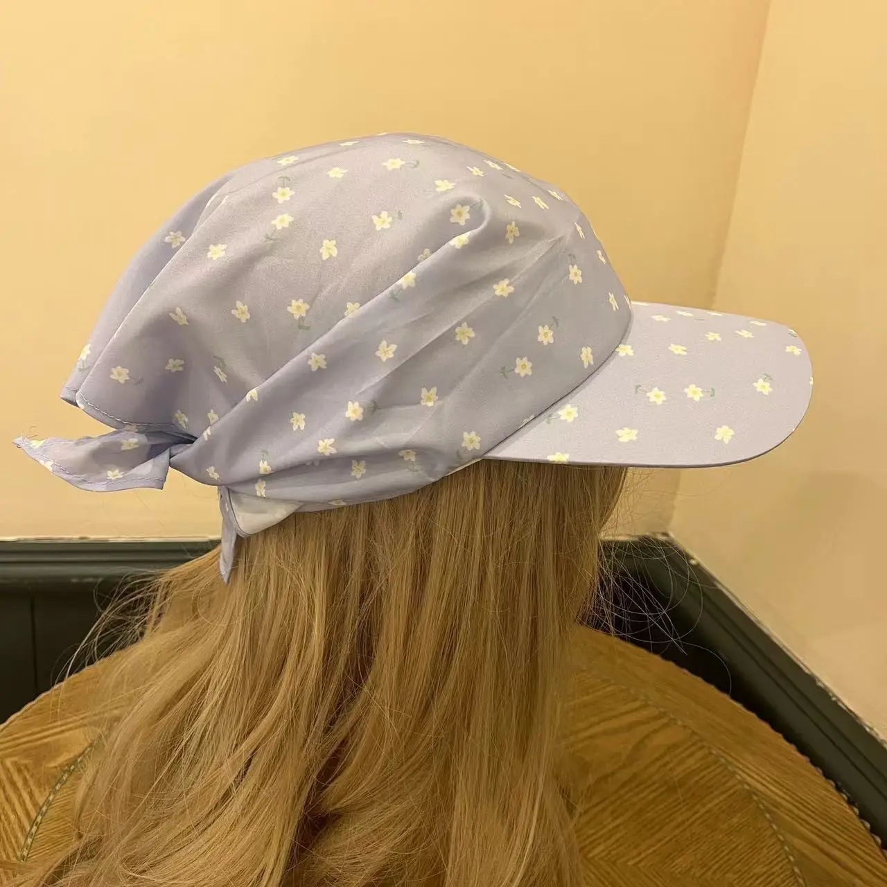 Japanese-style Korean-style Fashion All-match Plaid Fresh Tapes Cap Women's Summer Sunscreen and Sunshade All-match Photograph Cap - Image 31
