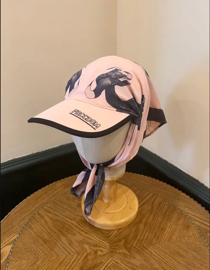 Japanese-style Korean-style Fashion All-match Plaid Fresh Tapes Cap Women's Summer Sunscreen and Sunshade All-match Photograph Cap - Image 32