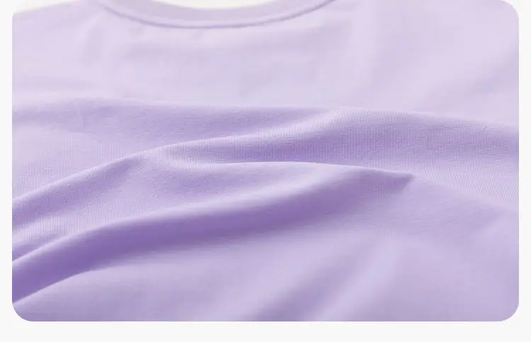 Dudui Kids T-shirt 7A Antibacterial Summer Wear — feature 28