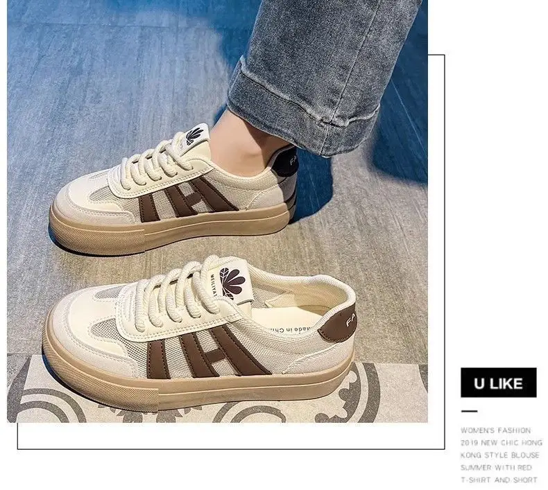 Women Thick Soled White Casual Sneakers 2025 — feature 10