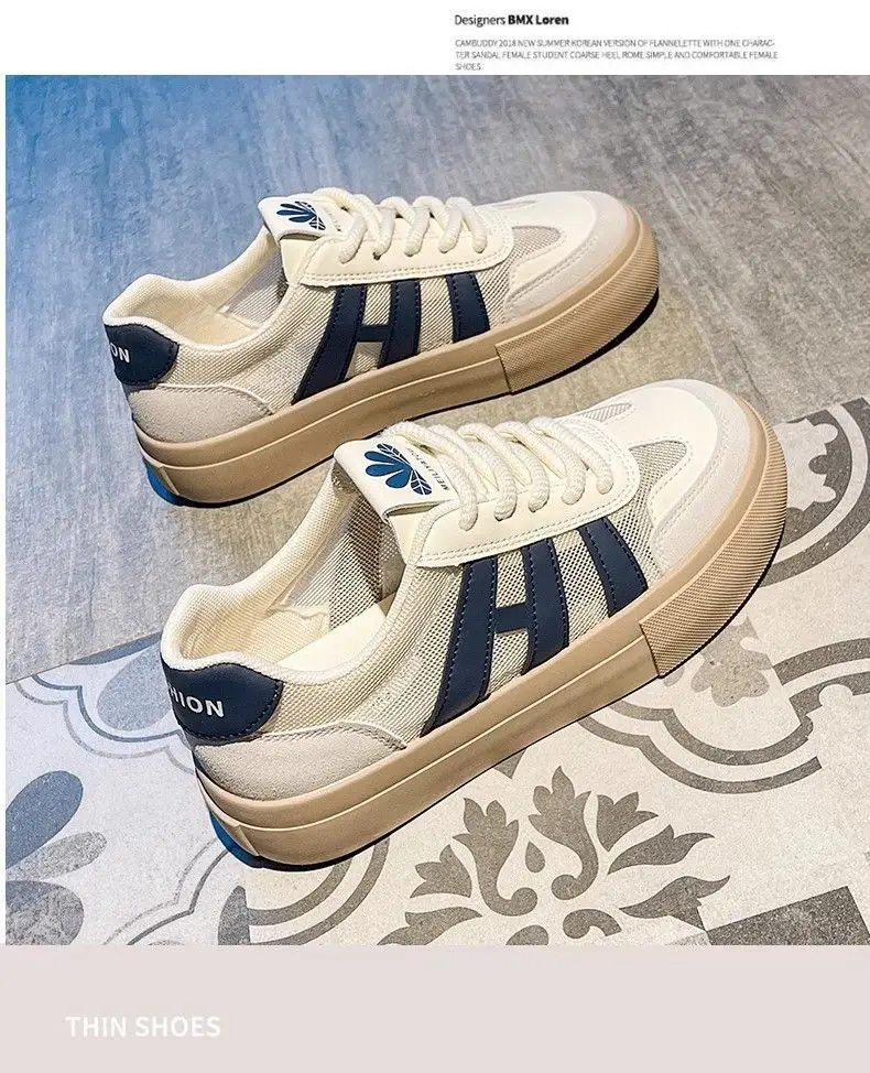 Women Thick Soled White Casual Sneakers 2025 — feature 11