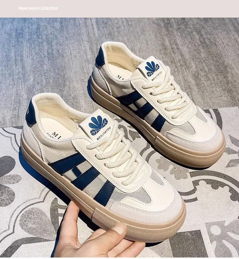 Women Thick Soled White Casual Sneakers 2025 — feature 12