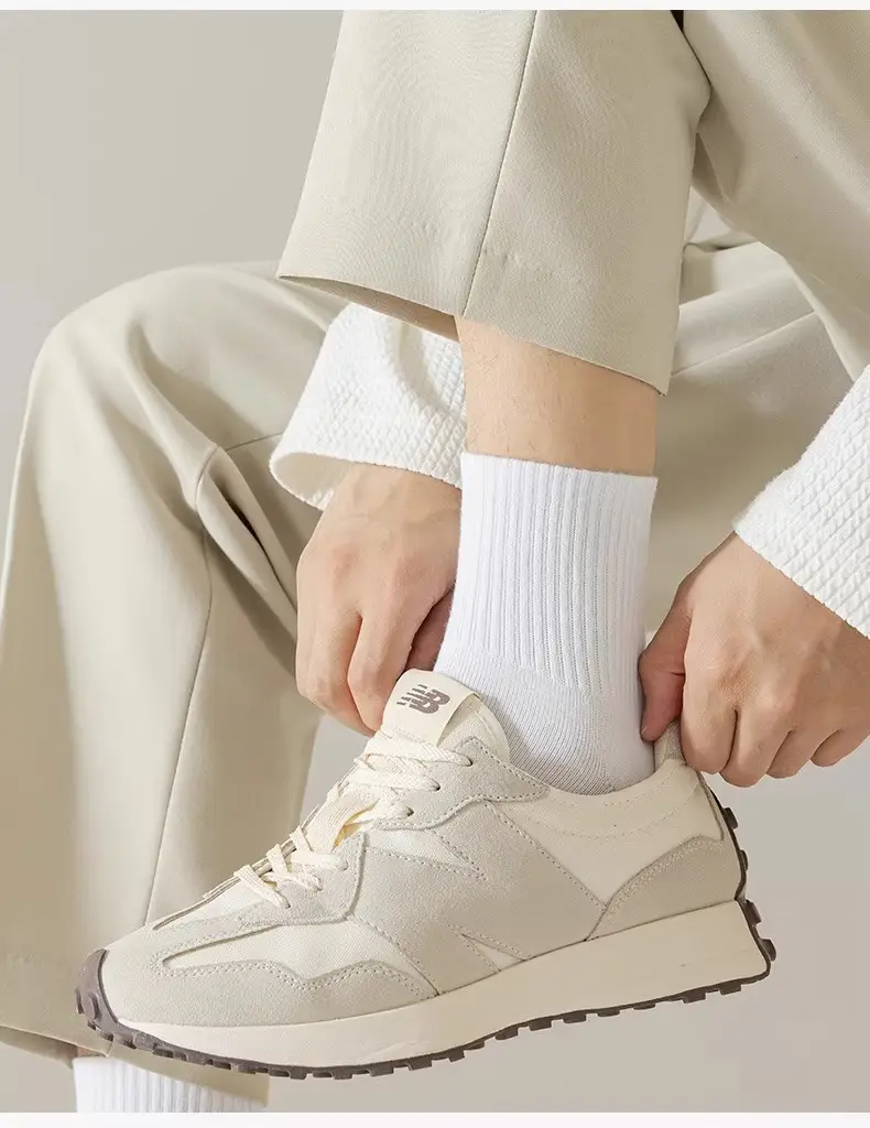 Socks men's deodorant sweat-absorbent spring and autumn cotton socks women's sports stockings wholesale Zhuji socks — feature 17
