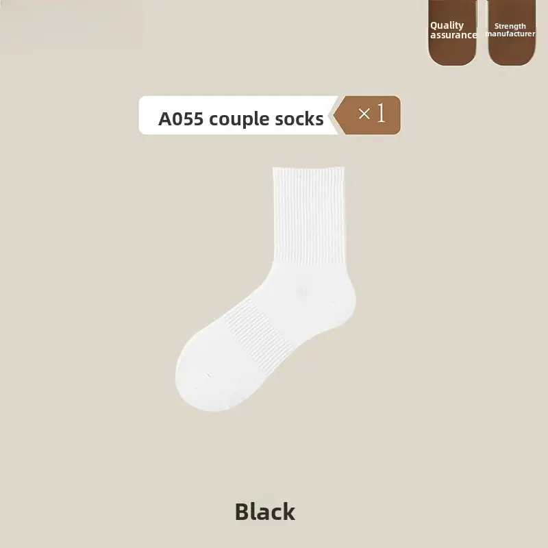 Socks men's deodorant sweat-absorbent spring and autumn cotton socks women's sports stockings wholesale Zhuji socks - Image 3