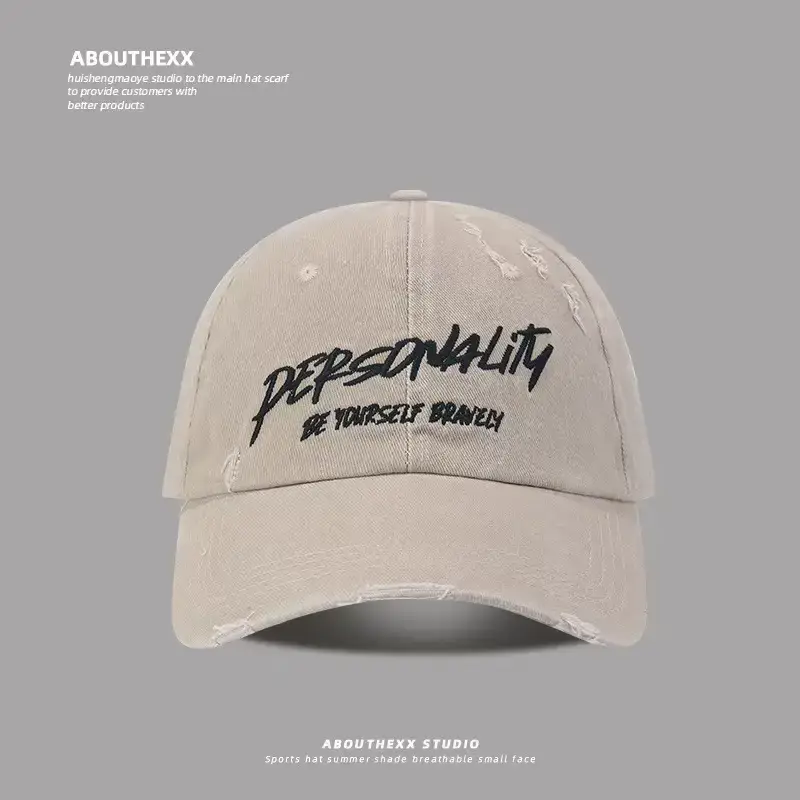 Personal Quality Letter Embroidered Baseball Cap for Men - Image 4
