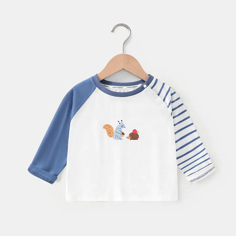 Boys Long Sleeve T-Shirt Cartoon Baby Spring Wear - Image 2