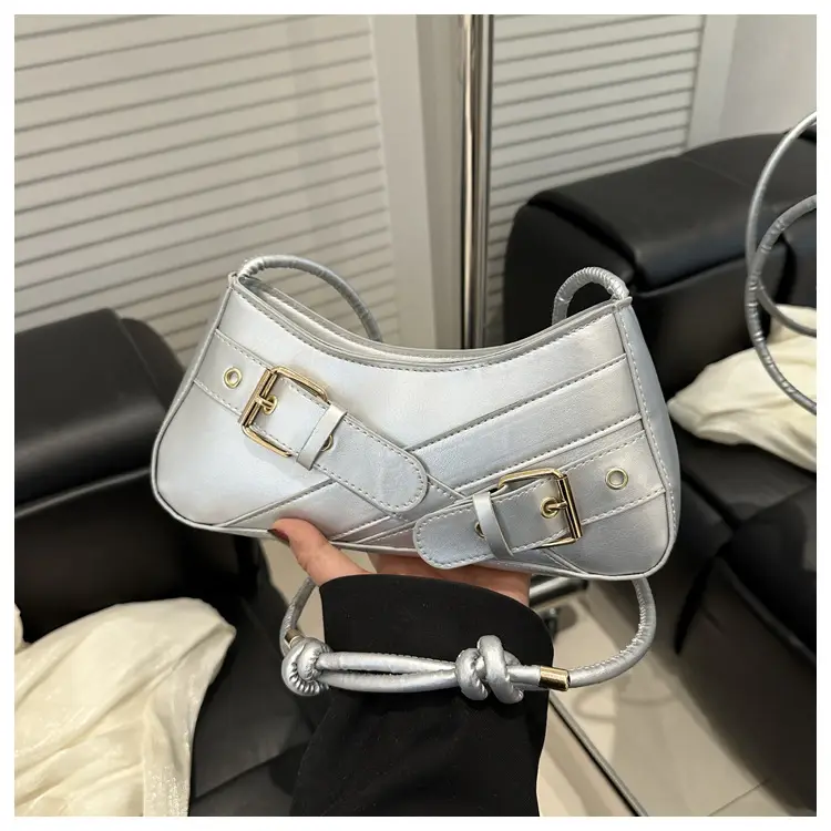 White Crossbody Bag for Women 2025 Elegant Shoulder Bag — feature 36
