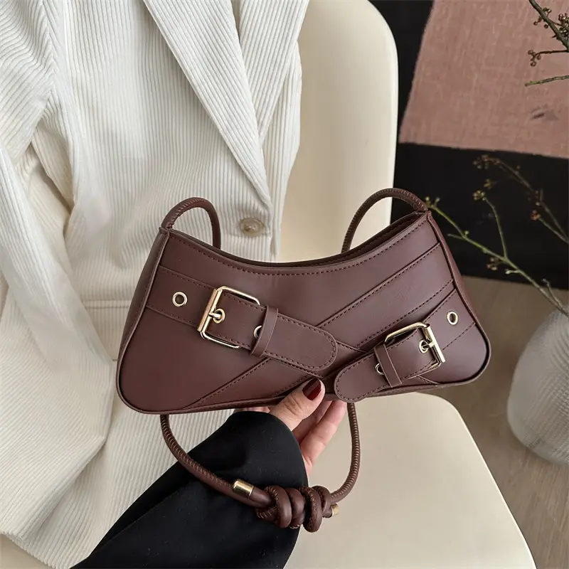 White Crossbody Bag for Women 2025 Elegant Shoulder Bag - Image 3