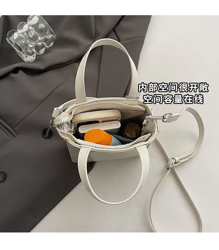 Trendy Crossbody Phone Bag for Girls Solid Brown — feature 10