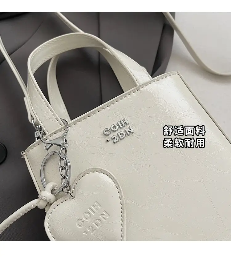 Trendy Crossbody Phone Bag for Girls Solid Brown — feature 5